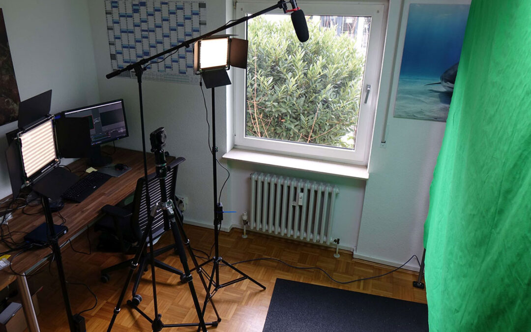 Das MSTVision Streaming-Studio ist bereit für die ersten Aufnahmen!